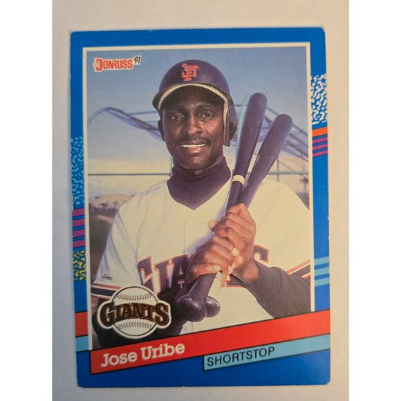 Lot of 5 Jose Uribe Baseball Cards - Picture 2 of 11
